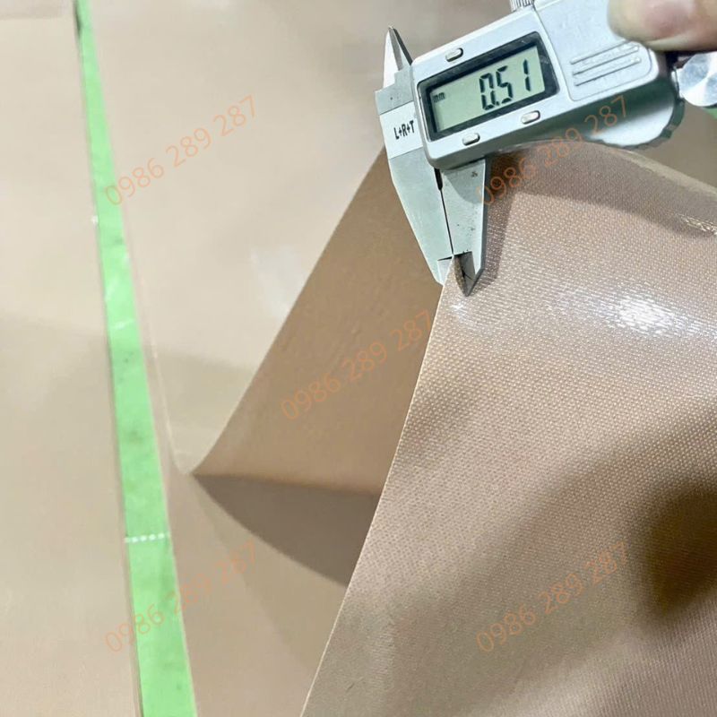 Băng Tải Teflon Nâu 0,5mm